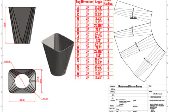make a dxf or a dwg file for laser cut