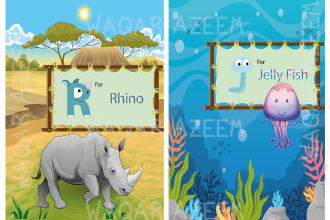 do illustrations for children educational books