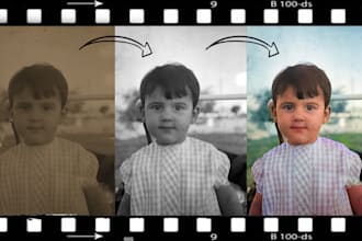 restore and fix your old damaged photos
