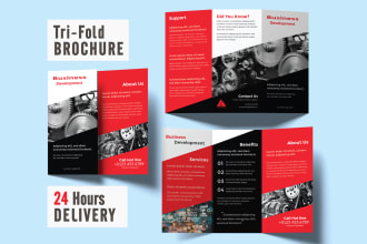 design bifold, trifold, and all types of brochure