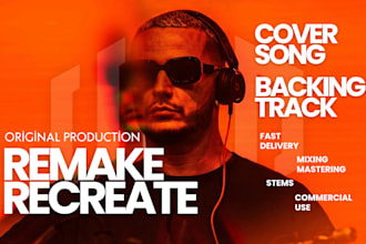 remake instrumental backing tracks with professional quality