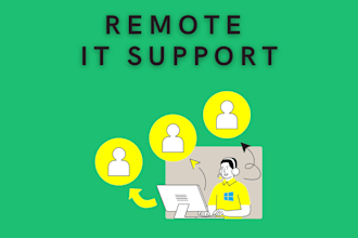 provide remote IT support and troubleshooting for IT issues