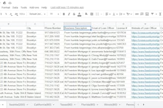 do manual data entry and data collection