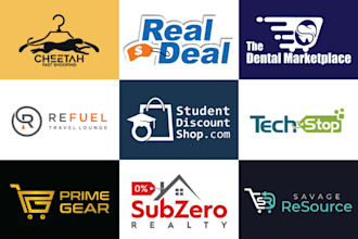 design shopify ecommerce ebay store shop online website logo