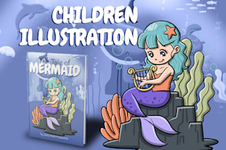 Best Price!  do hand drawn children book illustration
