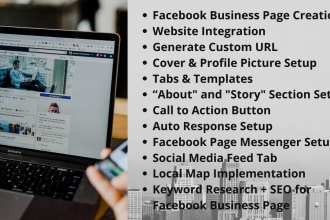 create impressive and SEO friendly facebook business page