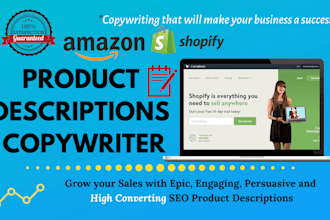 write amazon product listing SEO product description