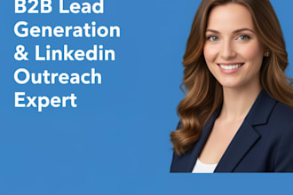 b2b lead generation nd linkedin outreach expert