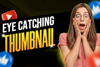 design attractive youtube or fiverr gig thumbnail