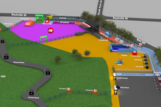 design custom 3d wayfinding map for events and exhibitions