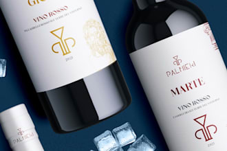design exclusive labels for luxury wines