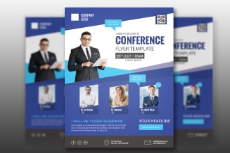 design event flyer, brochure, poster or  pdf brochure