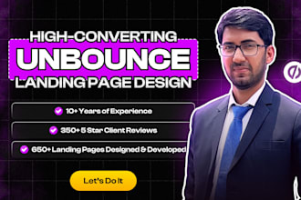 create a high converting unbounce landing page