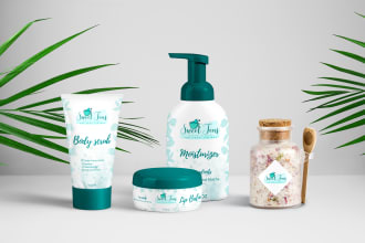 create professional product label and packaging design
