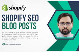 write shopify SEO blog posts directly on your shopify store