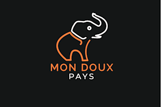 offer modern minimalist logo design services