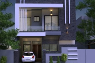 draw a 3d house plan for you