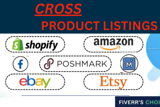 do SEO ebay listing, ebay product listing, ebay lister, cross listing
