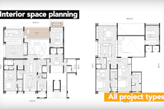 design floor plans with maximum space utilization