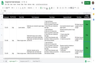 write testcases in software quality assurance