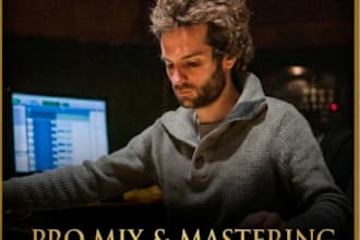 provide a professional mix and master for your productions