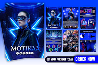 dj, artist, movie epk, press kit, media kit, speaker one sheet
