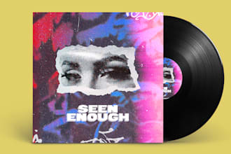 design unique music cover art