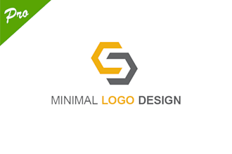 design simple minimal logo
