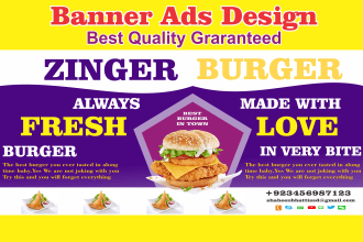 design professional slider, flyer, poster, youtube, banner