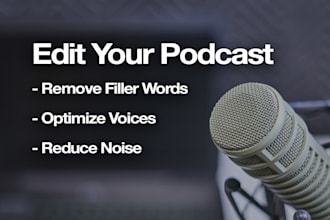 remove podcast filler words