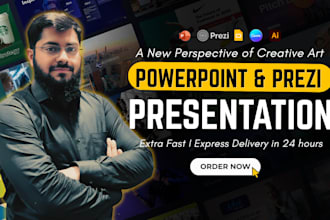 design business animated powerpoint and prezi presentation