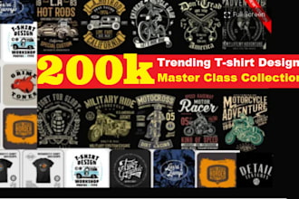 give you 200k unique tshirt designs that generated 6000usd