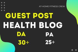 publish health guest post to high authority health blog