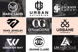 do unique luxury fashion clothing brand, boutique apparel logo design