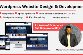 build a website using elementor pro website builder