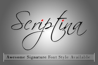 do a signature design