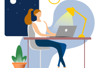 design 2d flat illustrations for your website and app