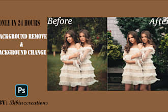 change background of pictures in a realistic way