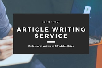 write articles and blog posts