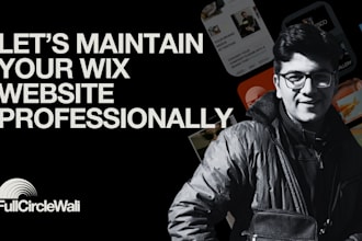 professionally maintain your wix site