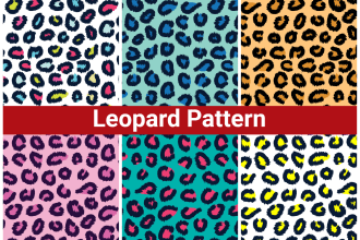 do leopard animal seamless repeat pattern for your fabric