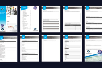 make professional cv, resume and fillable PDF form design