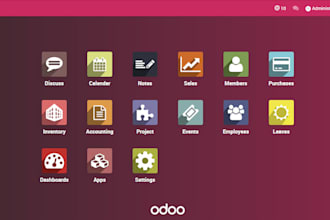 do customisation and creation of new module for odoo all version