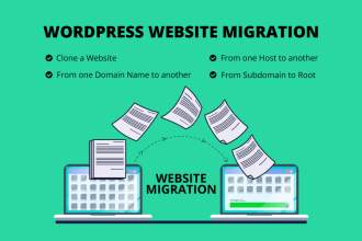 clone, backup or migrate your wordpress site from one location to another