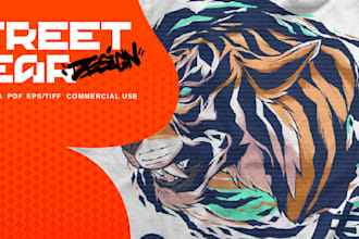 design japanese streetwear clothing and merch