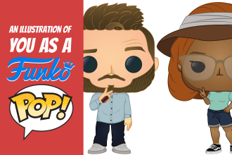 draw you as a funny funko pop
