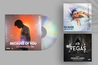 design cd album, single or mixtape artwork