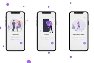 design onboarding and splash screens for mobile app
