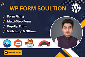 create or fix wordpress contact form 7, gravity form, ninja form, smtp errors