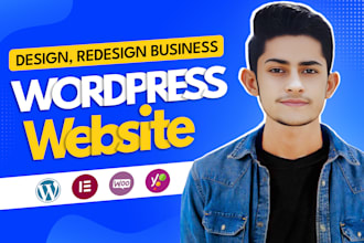 create SEO optimized business wordpress website